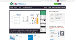 Desktop Screenshot of journal.kcsnet.or.kr